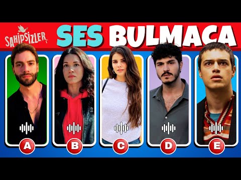 VOICE PUZZLE - The Stray TV Series 📣🔥 | Guess the Actors from Their Voices | The Stray TV Series ...