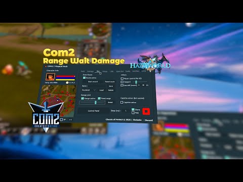 Com2 | HazeWorld2 & Range Wait Damage FarmBot - LevelBot & AutoBoss - AntiBan++ #metin2 #metin2pvp