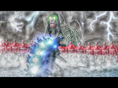 Godzilla v.s The Rumbling | Stop Motion Animation (Godzilla v.s Attack on Titan)