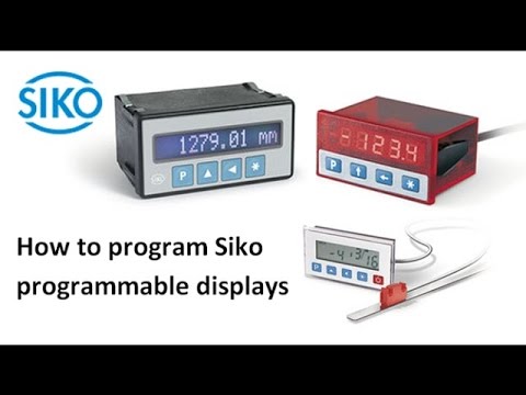 Siko   How to program Siko Displays