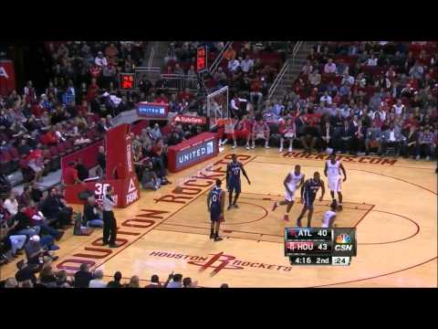 Chandler Parsons vs Atlanta Hawks 2013.11.27