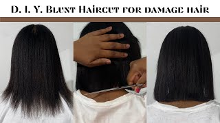 HOW I CUT AND STYLED MY NATURAL HAIR INTO A BOB