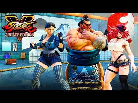 Street Fighter 5 AE - E. Honda | Lucia | Poison Gameplay Trailer @ 1080p (60ᶠᵖˢ) ᴴᴰ ✔