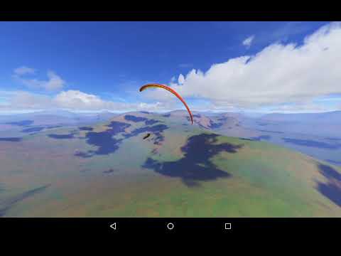 Paragliding XC Live Wallpaper 3D Video