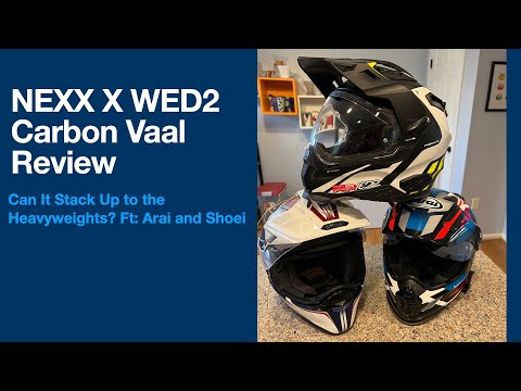 Reviewing the X WED2 Carbon Vaal Adventure Helmet