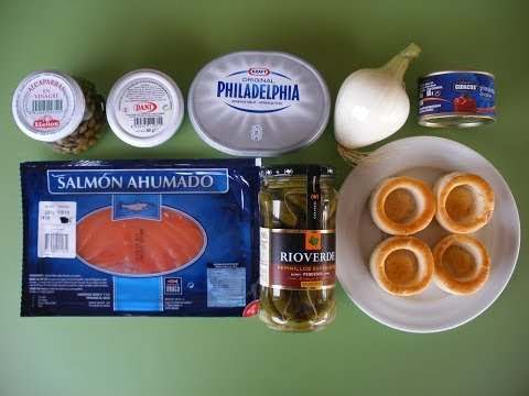 Vol-au-vent de Salmón Ahumado