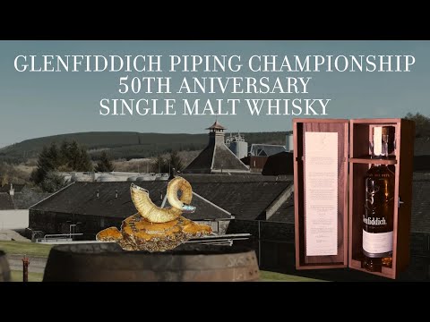 50th Anniversary Glenfiddich Piping Championship Single Malt Whisky