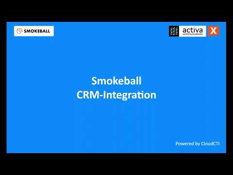 Xelion integration with Smokeball (using CloudCTI)