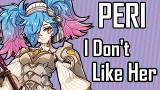 Peri is AWFUL (but you probably knew that). [Support Science #4]