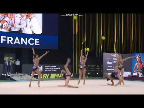 France 5 Balls EF - European Championships Kyiv 2020