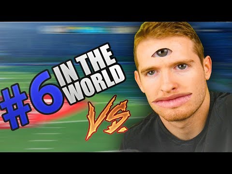 PLAYING THE #6 RANKED PLAYER IN THE WORLD | BEST LOCK DOWN DEFENSE | Madden 18 Ultimate Team