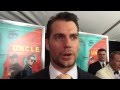 Exclusive: Henry Cavill At The Man From U.N.C.L.E. World Premiere