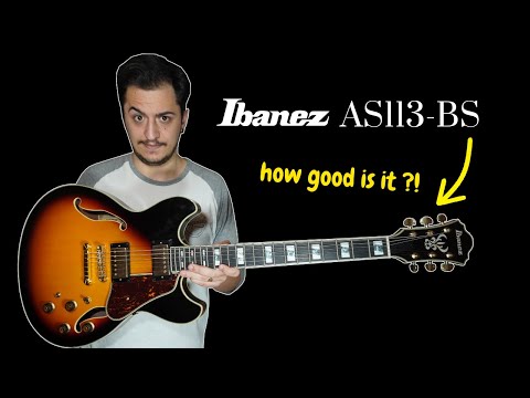 Обзор полуакустической гитары Ibanez AS113