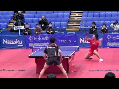 Table Tennis JTTL final4 Takanori Shimoyama vs Masato Shiono 2012.12.2