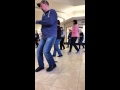 Flash Mob Line Dance Oakdale Mall Johnson City NY 3 28 15