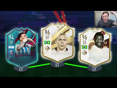 SAIN 96 PELEN + 96 RONALDON + 94 MESSIN! - FUT DRAFT SUOMI