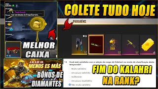 COLETE A ANGELICAL, MACHETE, UMP! CAIXA COM PANELA DOURADA, BASTĂO VIKING,ETC! KALAHARI FORA DA RANK