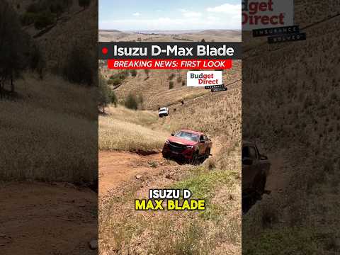 Unser erster Blick auf den Isuzu D-Max Blade! #isuzu #dmax #blade #ute #pickup #offroad #4x4