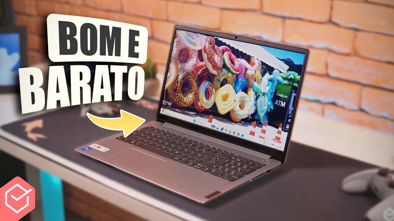 Miniatura da avaliação em vídeo de Notebook Lenovo Ideapad 1 Intel Core i3 1215U 4GB RAM 128GB SSD 15,6 Polegadas Linux