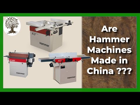 Are Hammer Woodworking Machines Made In China