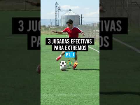 JUGADAS EFECTIVAS PARA EXTREMOS ⚽🏃‍♂️ #Shorts