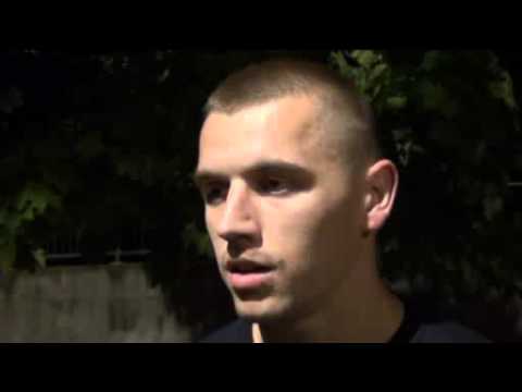 16.08.2012 Goran Vuk pred gostovanjem v Mariboru