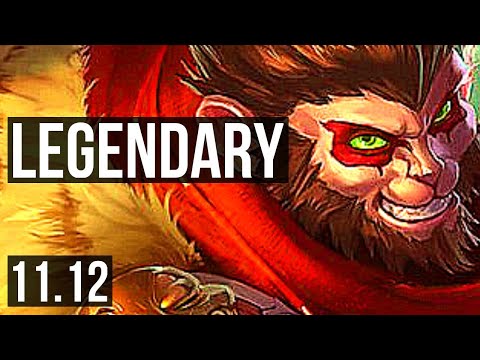 WUKONG & Senna vs EZREAL & Karma (ADC) | 3.9M mastery, 2100+ games, 10/2/9 | KR Master | v11.12