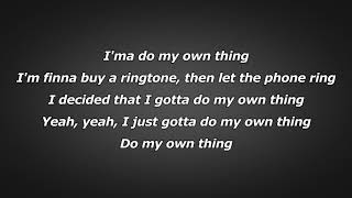 Chance The Rapper - My Own Thing (Lyrics)