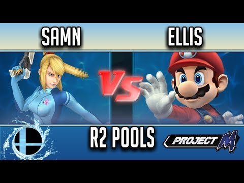 Samn (ZSS) vs Ellis (Mario) - Smash 'N' Splash 3 PM Round 2 Pools