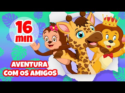 Aventura com os Amigos da Giramille - 16 min | Desenho Animado Musical
