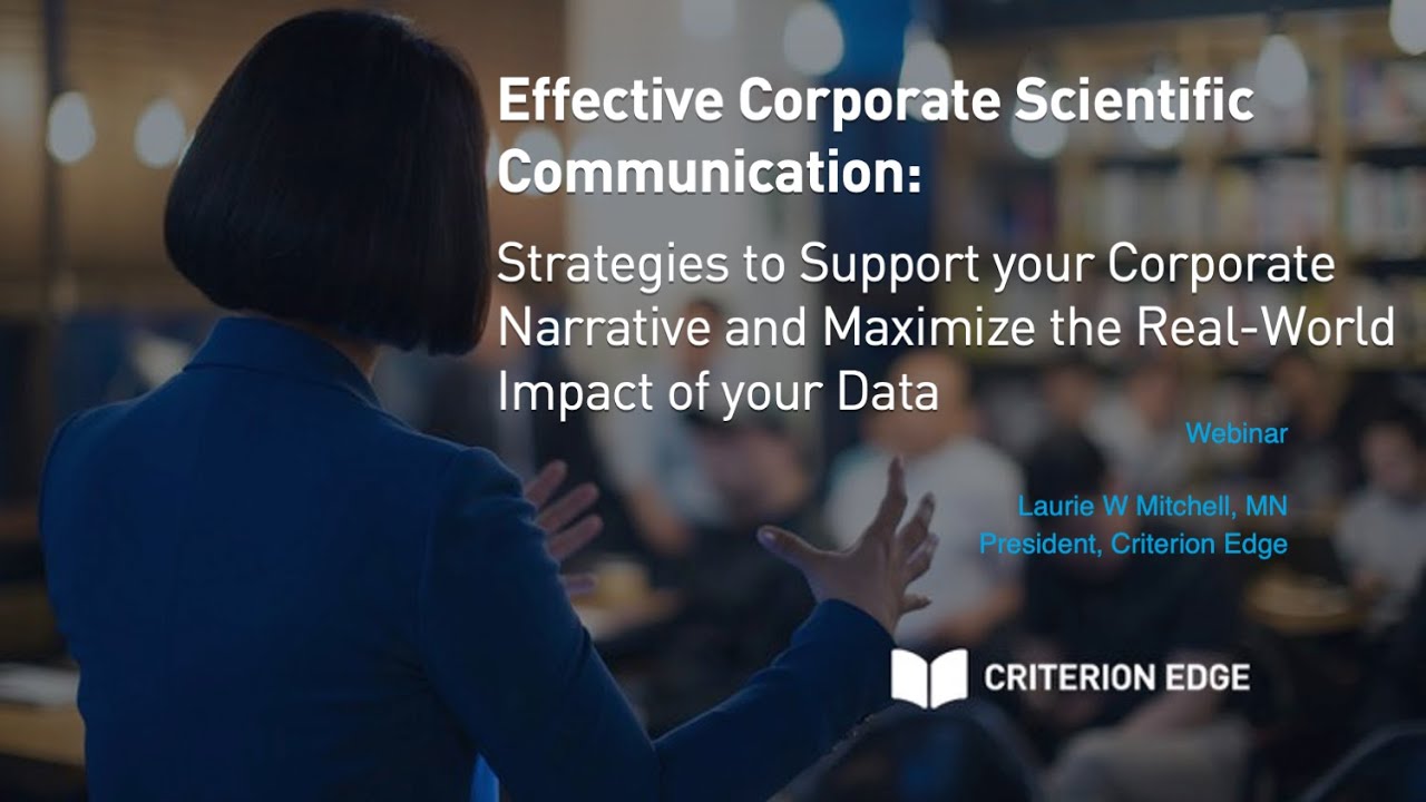 Effective Corporate Scientific Communication