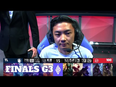 100 Thieves vs Team Liquid - Game 3 | Grand Finals Playoffs S11 LCS Summer 2021 | 100 vs TL G3