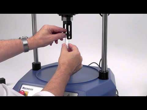 Mecmesin Vortex-I Testing syringe Luer Lock rotation torque -- Video by Mecmesin
