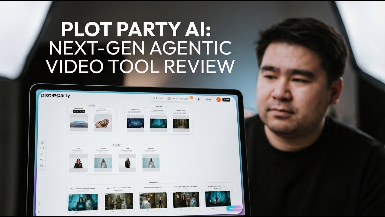 Agentic AI Video Creation Is Here! (@plotparty )