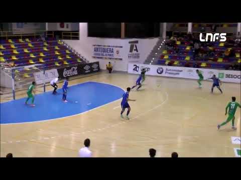 Gol Óscar (1-0) Be Soccer CD UMA Antequera - Bisontes Castellón. J10, 2Div. LNFS