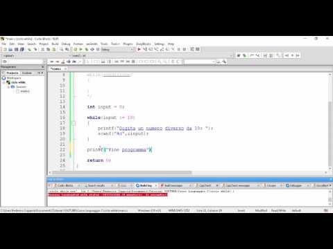 Linguaggio C - Ciclo while