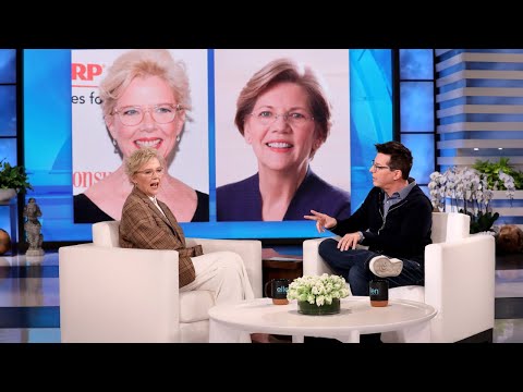アネット・ベニング、エリザベス・ウォーレン上院議員との類似性について (Annette Bening on Her Similarity to Senator Elizabeth Warren)