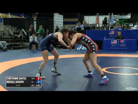 60 Con Semi - Cheyenne Bates (Wayland Baptist University) vs. Nicole Joseph (King University)