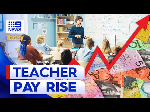 Aussie teachers among highest paid in the world despite ongoing shortage crisis | 9 News Australia