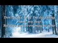Kamelot-On The Coldest Winter Night Lyrics 