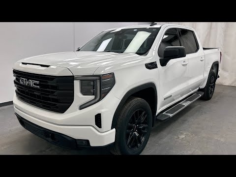 2023 GMC Sierra 1500 Crew Cab Short Box 4-Wheel Drive Elevation in White for sale at Davis GMC Buick Lethbridge in Lethbridge, AB