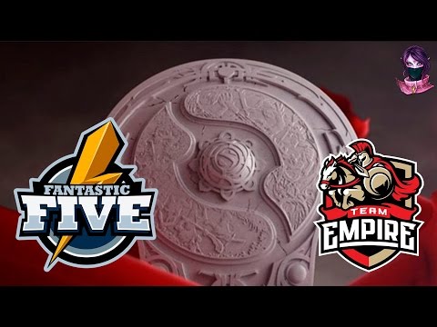 DOTA 2 : Escape vs Fantastic 5 || TI6 Qualifier