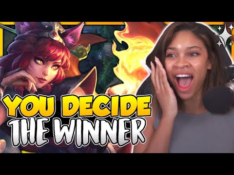 YOU Decide Who Wins a FREE SKIN | BEST OUTPLAY Clip Montage for a Foxfire Ahri Skin GIVEAWAY