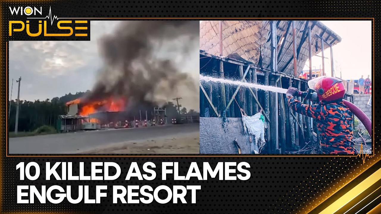 Deadly Fire Guts Bangladesh Beach Resort | WION Pulse