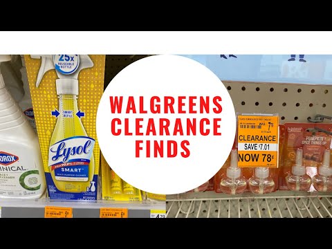 Walgreens Clearance Found Some Insane 70% - 90% off Deals