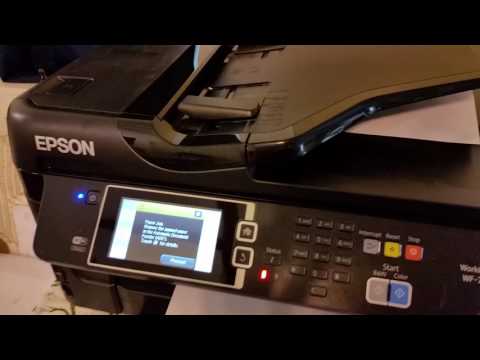 NEW EPSON WF-7610, paper 'jam' in ADF (auto doc feeder). HELP!!??!!