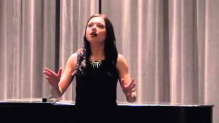 Carly Genovese sings "I Remember"/ EVENING PRIMROSE