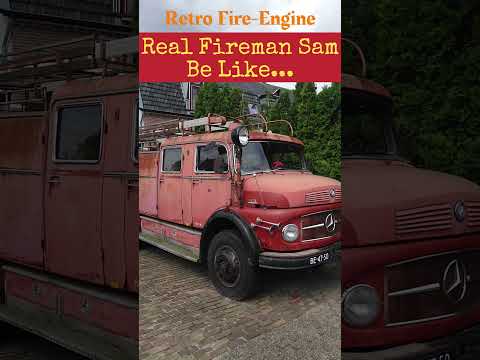 Real Fireman Sam... #retro #firefighter #rarities