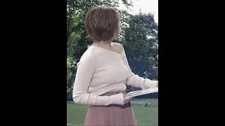 阿部華也子アナ 伝説になった衣装