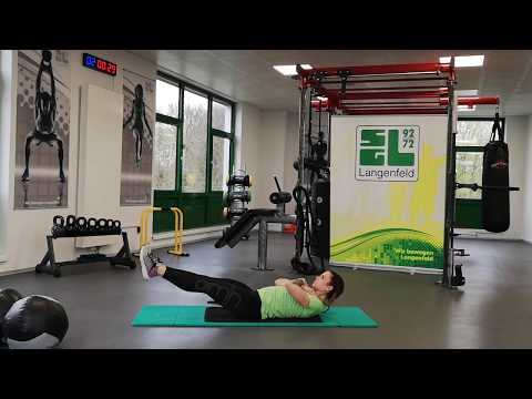 SGL Stayathome Power Workout Bauch